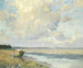 The south-west wind at Gorleston - Bertram Priestman — artwork view