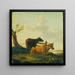 Livestock - Dionys van Dongen — framed artwork on a wall