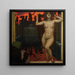 Bathsheba - Franz von Stuck — framed artwork on a wall