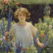 Betty Gallowhur Betty Newell - Charles Courtney Curran — displayed in an interior