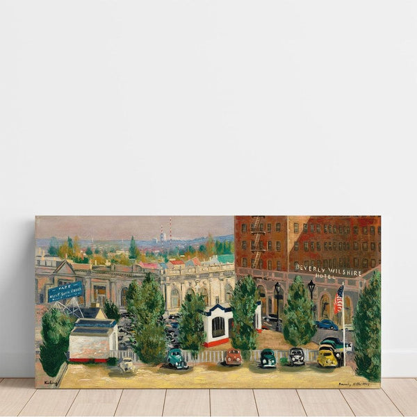 Reproduction of the painting Beverly Hills Painting - Moïse Kisling