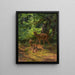 Reproduction of the painting Stags and deer resting - Rosa Bonheur