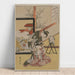Benevolence - Courtesan shaving her servant's neck (Five Confucian virtues) - Suzuki Harunobu