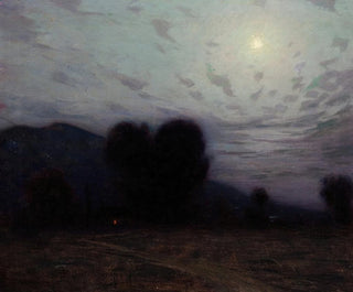 Landscape by Moonlight - Birge Harrison — artwork view
