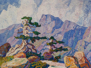 Near the tree line, Rocky Mountains, Colorado - Birger Sandzén — artwork view