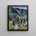 Scene of Telemarken - Birger Simonsson — framed artwork on a wall