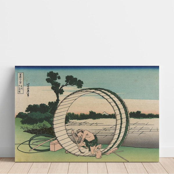 Reproduction of the painting Bish fujimigahara - Katsushika Hokusai