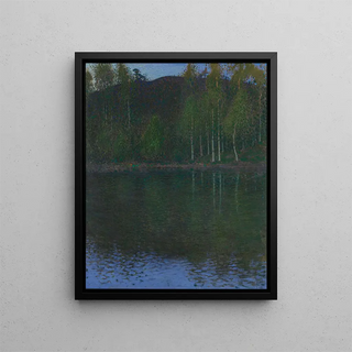 The Shore - Björn Ahlgrensson — framed artwork on a wall