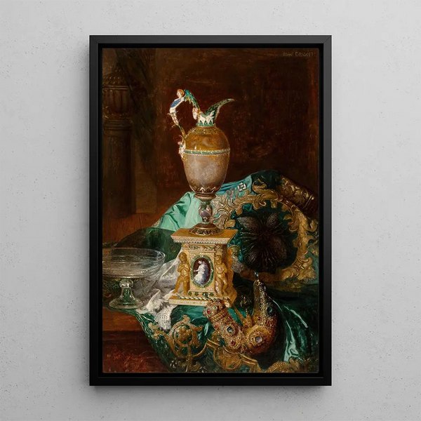 Reproduction of the painting Still life precious - Blaise-Alexandre Desgoffe