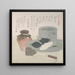 Reproduction of the painting White Painting - Kubo Shunman