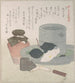 Reproduction of the painting White Painting - Kubo Shunman