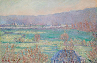 La Maison bleue aux environs de Giverny - Blanche Hoschedé-Monet — artwork view