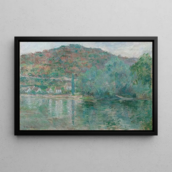 La Seine à Eauplet - Blanche Hoschedé-Monet — framed artwork on a wall