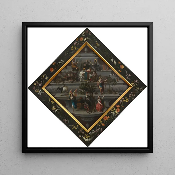Blason des chambres de rhétorique De Violiere - Hendrik van Balen — wall display of the artwork