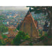 Reproduction of the painting Blick auf Mödling - Carl Moll