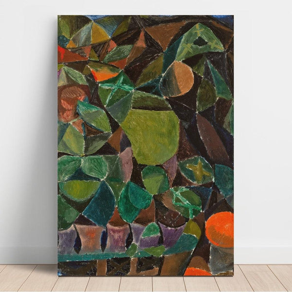 Reproduction of the painting Blumensteg Painting - Paul Klee
