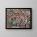 Autumn Painting - Bohdan Kelles-Krauze — framed artwork on a wall