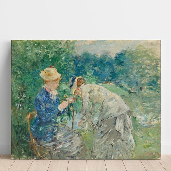 Reproduction of the painting Bois de Boulogne - Berthe Morisot