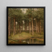 Pine wood at Putte - Jean-Pierre François Lamorinère — framed artwork on a wall