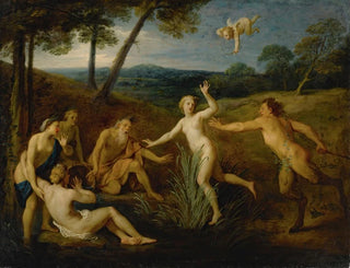 Pan and Syrinx - Bon Boullogne — artwork view