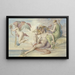 Allegory of an Artist - Bonaventura Genelli — framed artwork on a wall