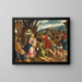 Adoration of the Shepherds - Bonifacio Veronese — framed artwork on a wall