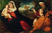 Sainte Famille dans un paysage - Bonifacio Veronese — artwork view
