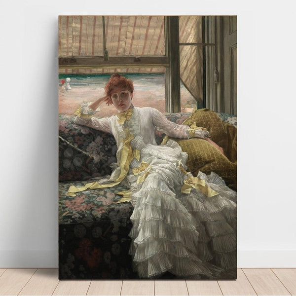 Reproduction of the painting Seaside Painting - James Tissot