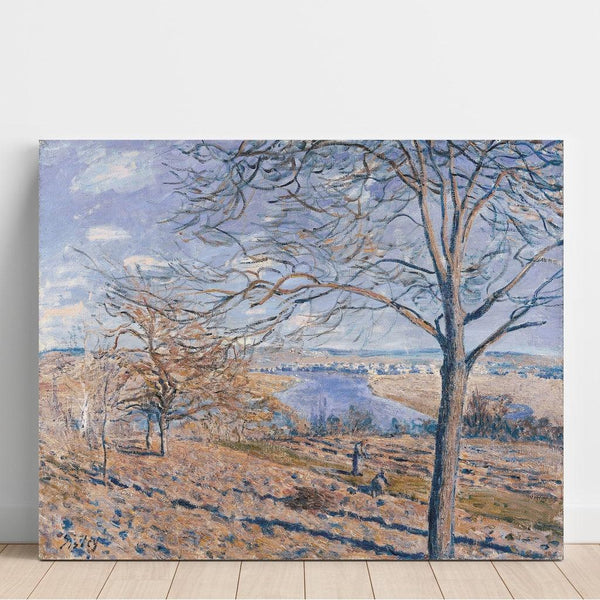 Reproduction of the painting Bords du Loing, effet d'automne - Alfred Sisley