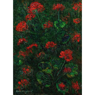 Geraniums - Boris Grigoriev — artwork view