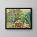 Indigenous Hut in Brazil - Boris Grigoriev — framed artwork on a wall