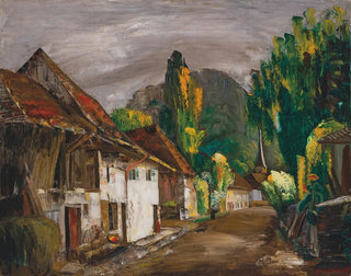 Landscape Painting in Haute-Savoie - Boris Grigoriev — artwork view