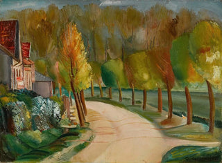 Rivage Painting - Boris Grigoriev — artwork view