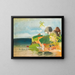 South American landscape - Boris Grigoriev — framed artwork on a wall
