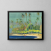 La Baie Bleue du Brésil - Boris Grigoriev — framed artwork on a wall