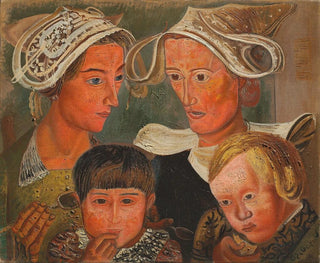 Two Mothers - Boris Grigoriev — artwork view