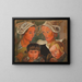 Two Mothers - Boris Grigoriev — framed artwork on a wall