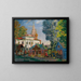 In the provinces - Boris Kustodiev — framed artwork on a wall