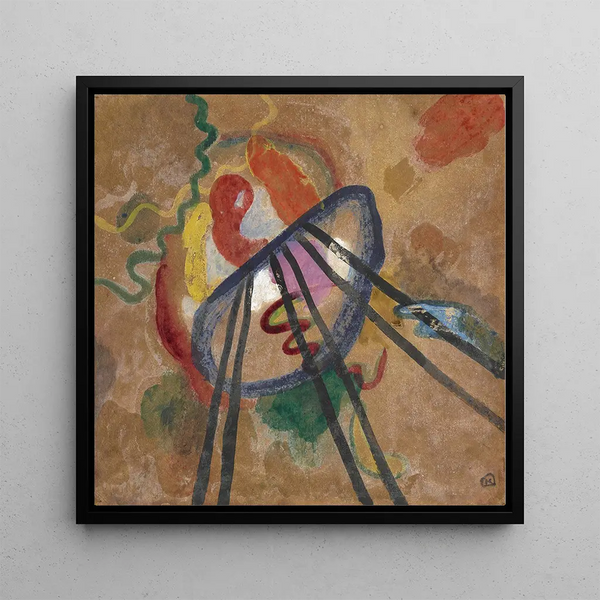 Botte - Wassily Kandinsky — framed artwork on a wall