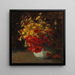 Bouquet of Wildflowers, Poppies and Daisies in a Vase - Olga Wisinger-Florian — wall display of the artwork