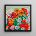 Bouquet of daisies, marigolds, and geraniums - Albert Marquet — wall display of the artwork