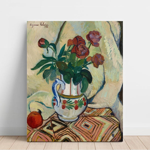 Reproduction of the painting Bouquet de roses - Suzanne Valadon