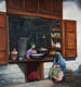 Turkish Milk Shop Painting - Wiktor Chlebowski Poraj — artwork view