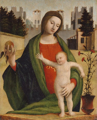 Virgin and Child - Bramantino Bartolomeo Suardi — artwork view