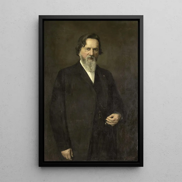 Reproduction of the painting Professor Franciscus Donders 1818-1889, physiologist and ophthalmologist - Bramine Hubrecht