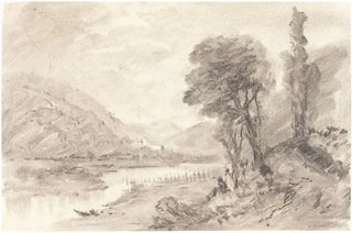 Landscape Painting - 19th Century British School — artwork view