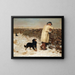 War Time - Briton Rivière — framed artwork on a wall