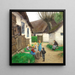 Brn der blser sbebobler - Hans Andersen Brendekilde — framed artwork on a wall