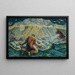 Becoming and Disappearing - Broncia Koller-Pinell — framed artwork on a wall