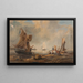 Marine motif painting - Bror Jacob Adelborg — framed artwork on a wall